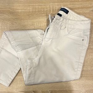 White Blue Spice Skinny Jegging Jean